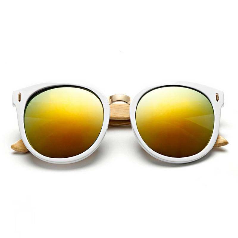 Lunettes de Soleil Femmes Bambou Designer