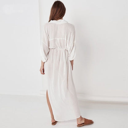 Robe de plage blanche Vanina