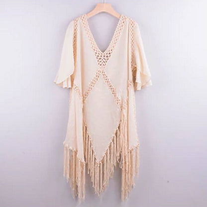 Robe de plage dos nu