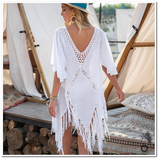 Robe de plage dos nu