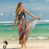 Robe d'été plage tropicale