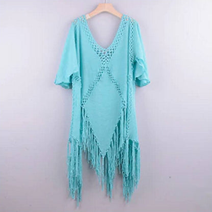 Robe de plage dos nu