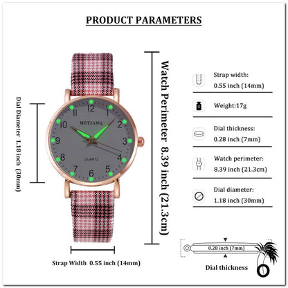 Montre femme bracelet cuir