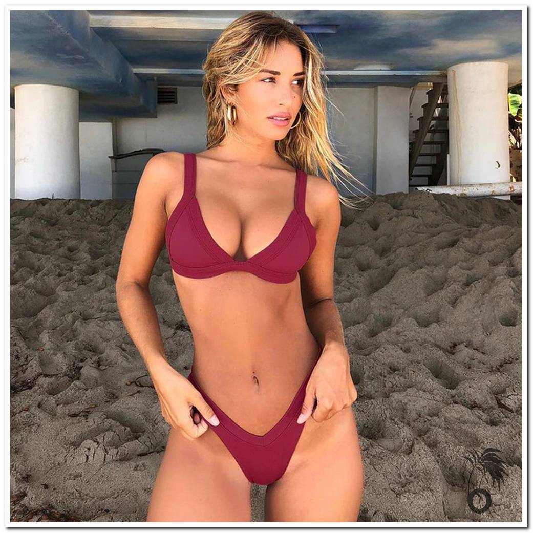 Bikini Brésilien Bordeaux | Larobedeplage.fr