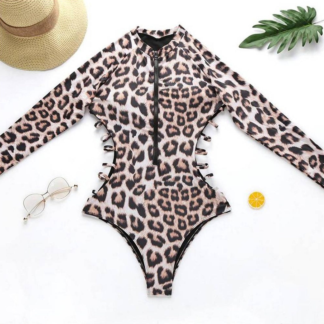 Maillot de bain une pièce manche longue