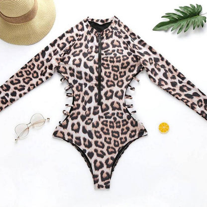 Maillot de bain une pièce manche longue