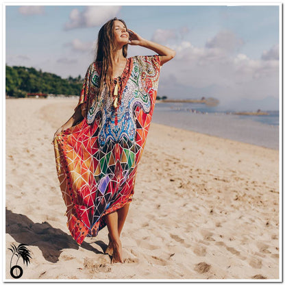 Robe de plage Boho Carole