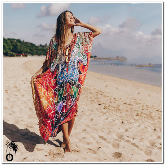 Robe de plage Boho Carole