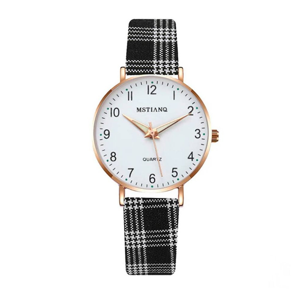 Montre femme bracelet cuir