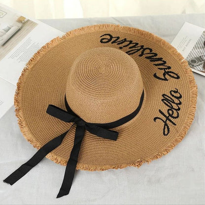 Chapeau paille femme