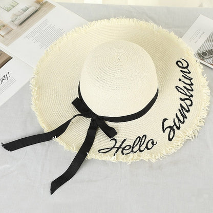 Chapeau paille femme