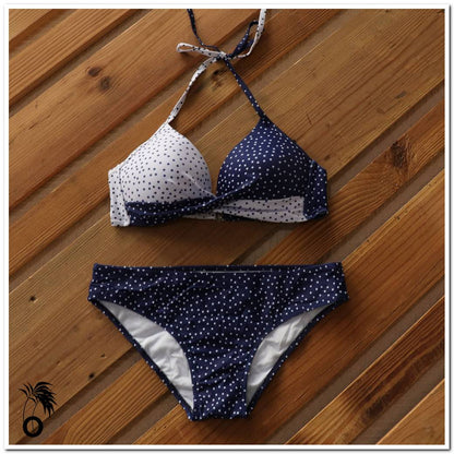 Bikini push-up sexy imprimés