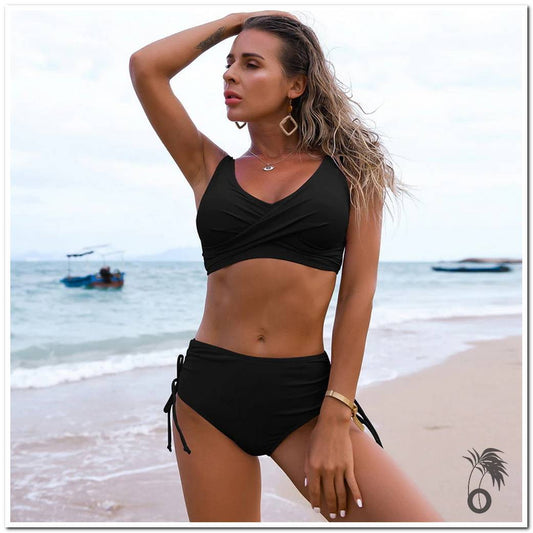 Bikini taille haute | Larobedeplage.fr