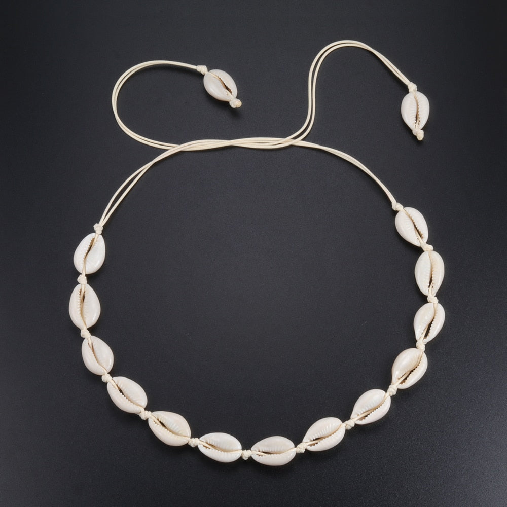Collier de coquillage bijou de plage