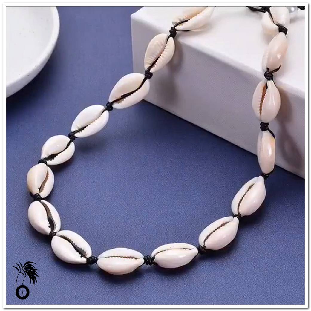 Collier de coquillage bijou de plage
