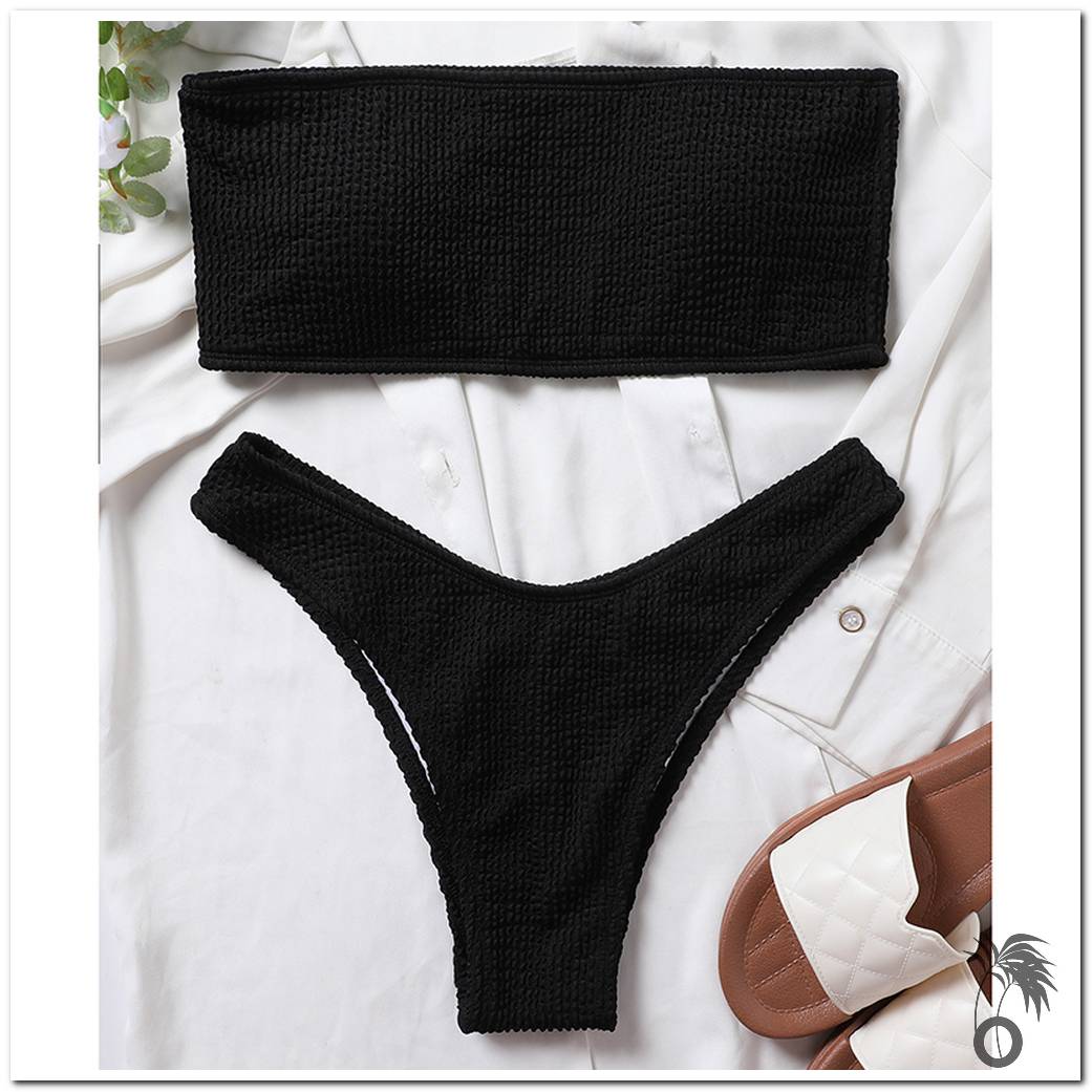 Maillot de bain bikini noir