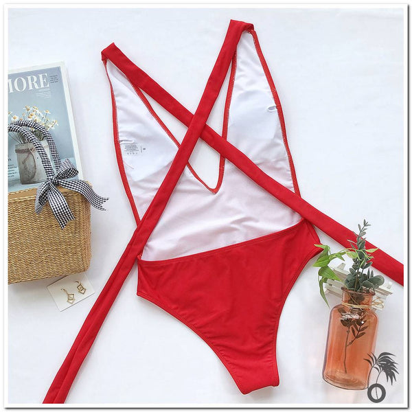 Maillot De Bain Rétro Une Pièce - France