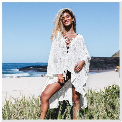 Robe de plage crochet