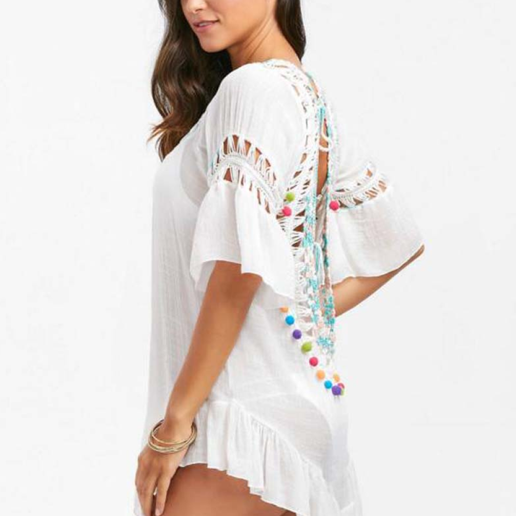 Robe de Plage ajourée Vitalina