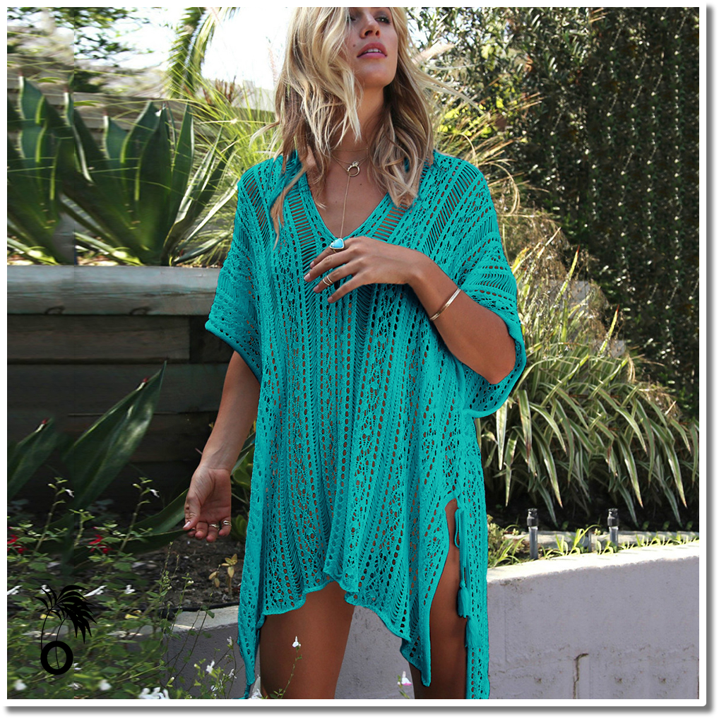 Robe de Plage Crochet Erika