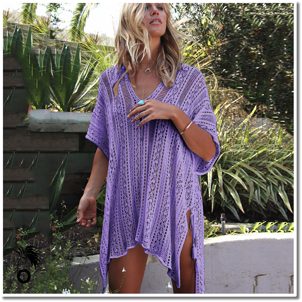 Robe de Plage Crochet Erika