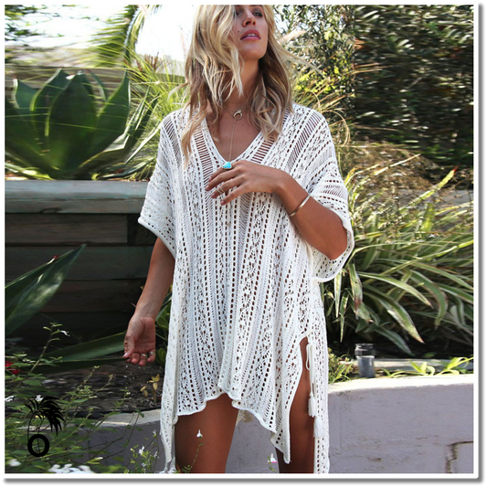 Robe de Plage Crochet Erika