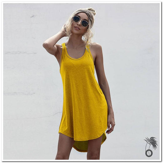 Robe de plage coton