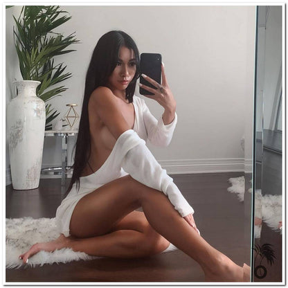 Robe dos nu plage