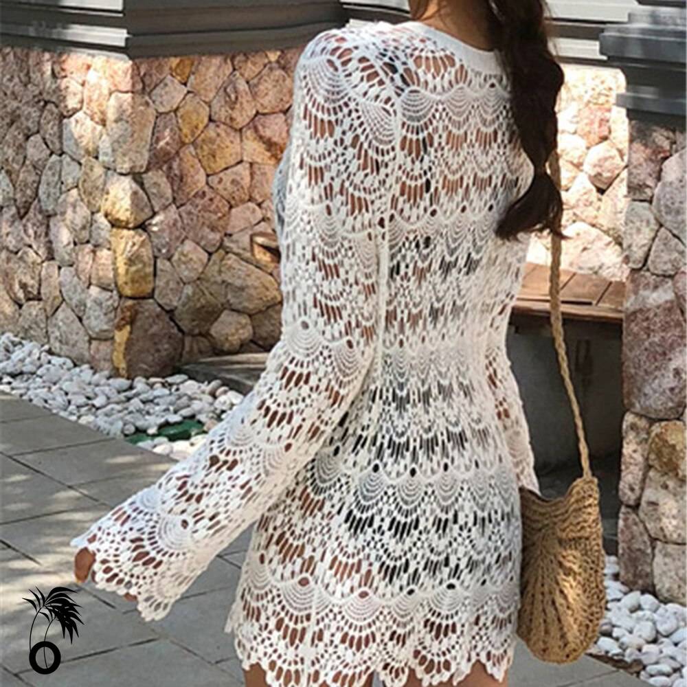 Robe de plage au crochet Maëlys