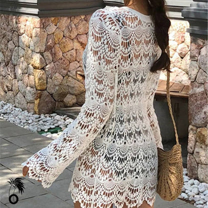 Robe de plage au crochet Maëlys