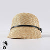 Casquette de plage en paille