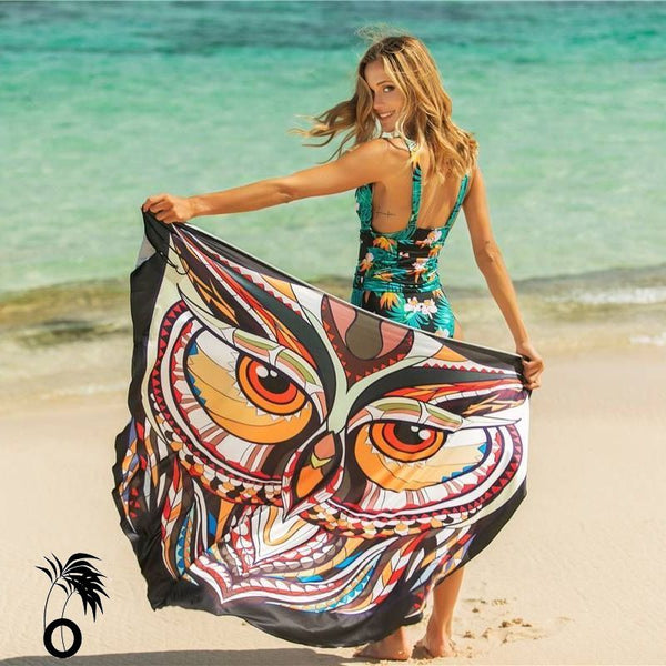 Robe d'été plage tropicale