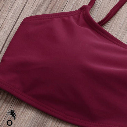 Bikini brésilien bretelles ajustables