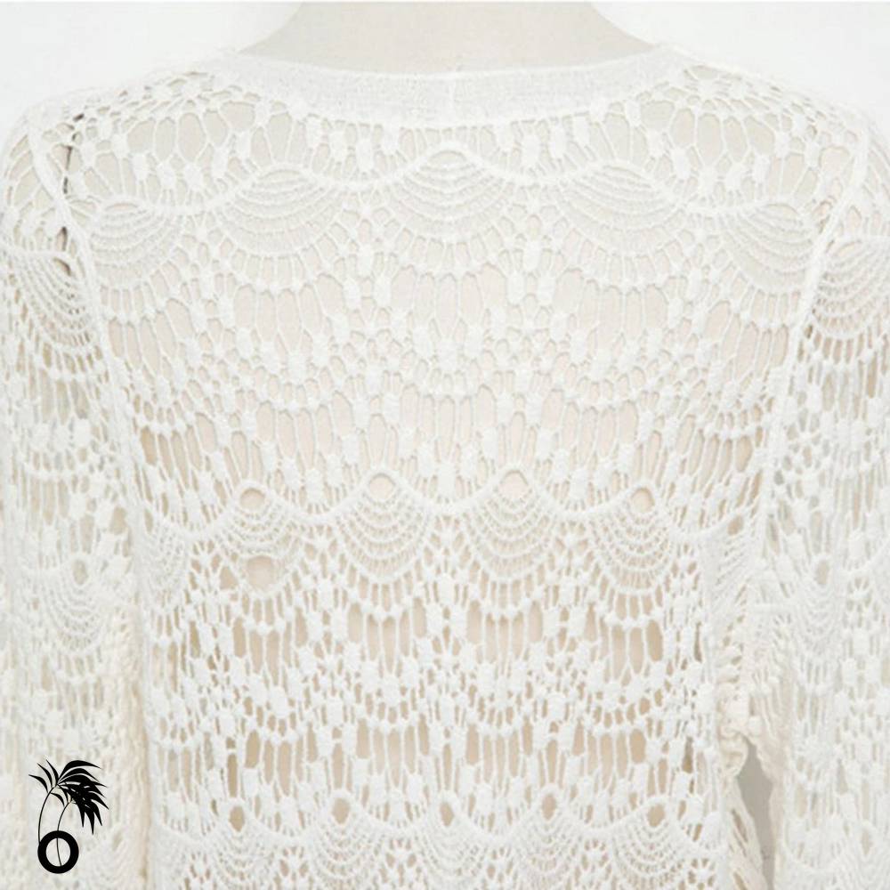 Robe de plage au crochet Maëlys