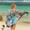 Robe d'été plage tropicale