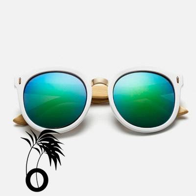 Lunettes de Soleil Femmes Bambou Designer
