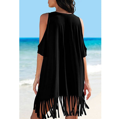 Robe de plage imprimée Beach