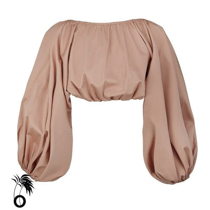 Blouse Top Dos Nu Chic