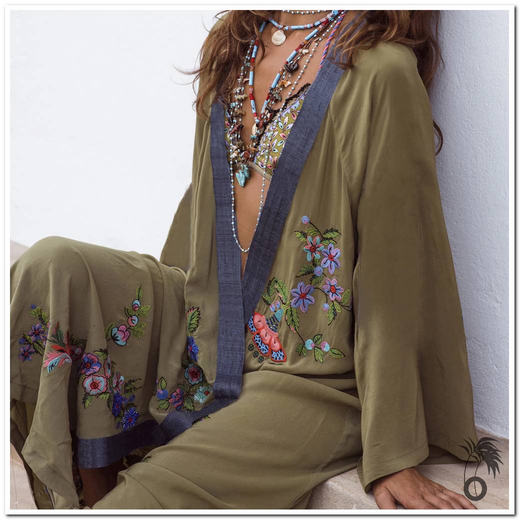 Kimono de plage femme