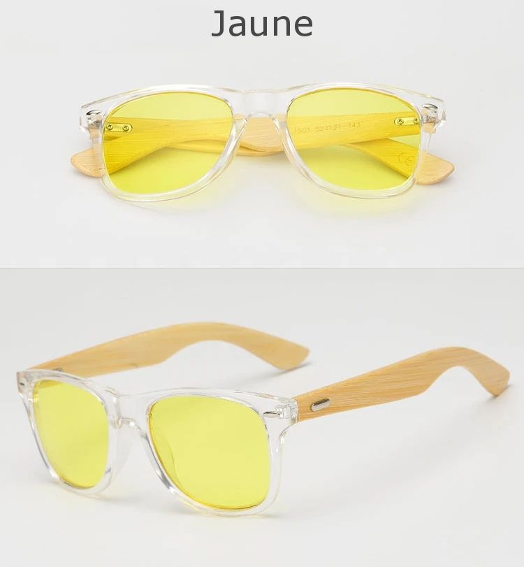 Lunettes de soleil Femme Bambou