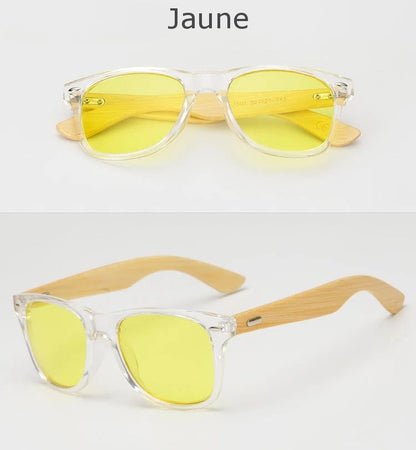 Lunettes de soleil Femme Bambou