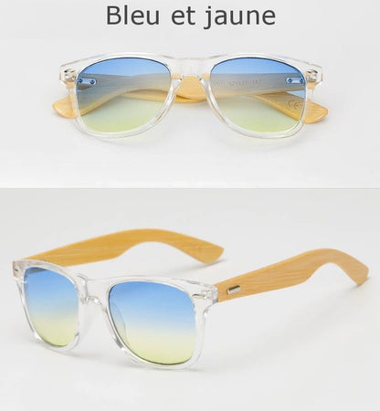 Lunettes de soleil Femme Bambou