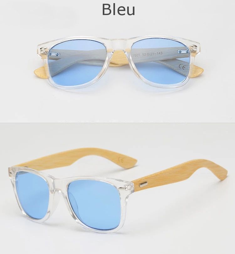 Lunettes de soleil Femme Bambou