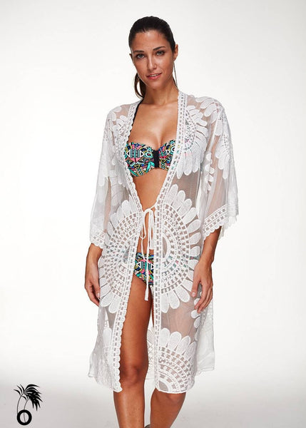 Robe de plage longue sexy en dentelle larobedeplage.fr