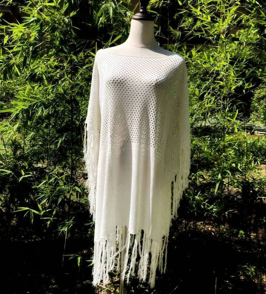 Robe de plage Blanche Greta