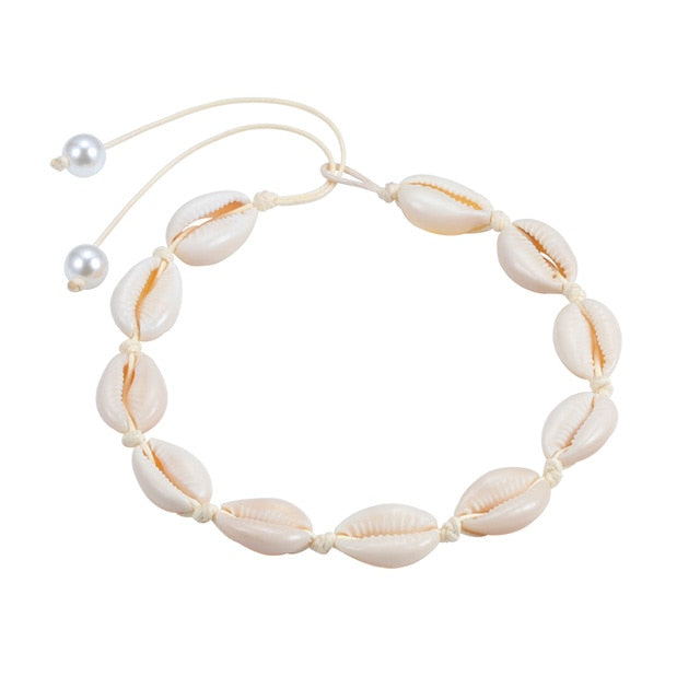 Collier de coquillage bijou de plage