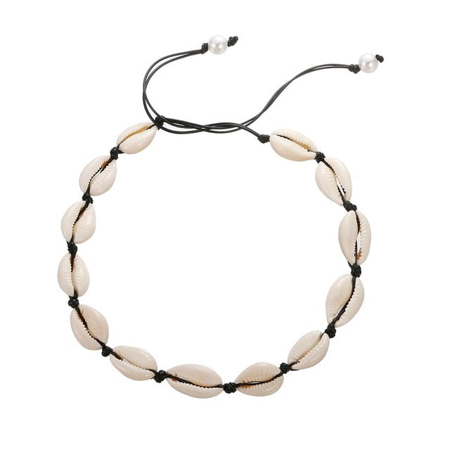 Collier de coquillage bijou de plage