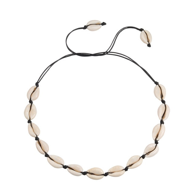 Collier de coquillage bijou de plage