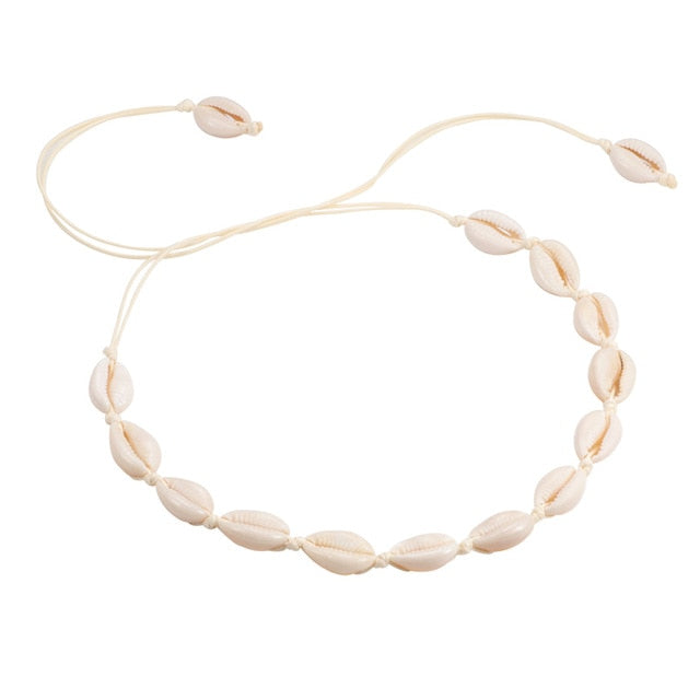 Collier de coquillage bijou de plage