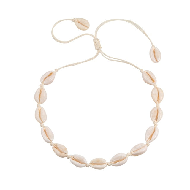 Collier de coquillage bijou de plage